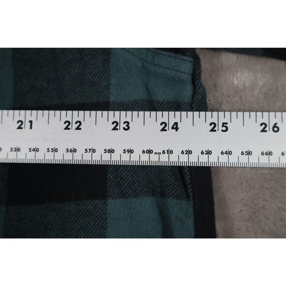 Neff Shirt Mens Medium Plaid Flannel Hooded Button Up Skate Streetwear - Picture 6 of 7